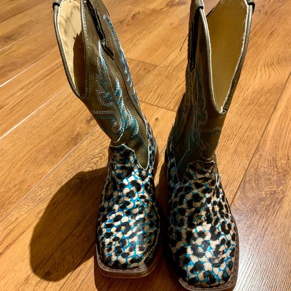 Roper Other - Gently Pre-Owned - 2 PAIRS - Pink Girls- Blue Girls - Roper - Western Boots